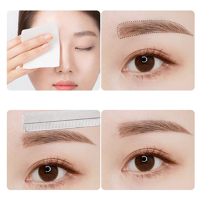 Professionelles Haarschneidemesser Augenbrauen-Trimmesser Edelstahl Multifunktional Scharfe Federklinge Make-up-Werkzeug