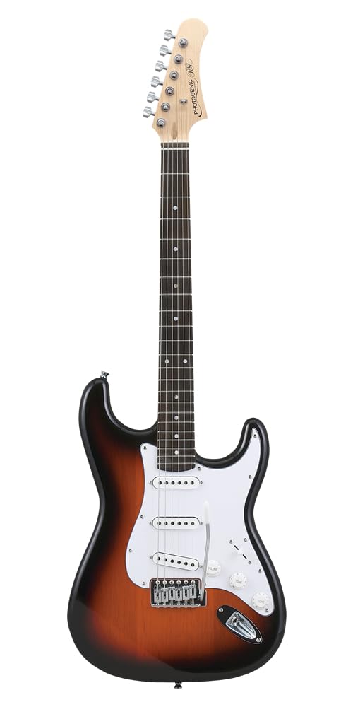 

Гаечный ключ для электрогитары PhotoGenic Sunburst ST-180/SB [мягкий чехол/экран/регулировка включены]