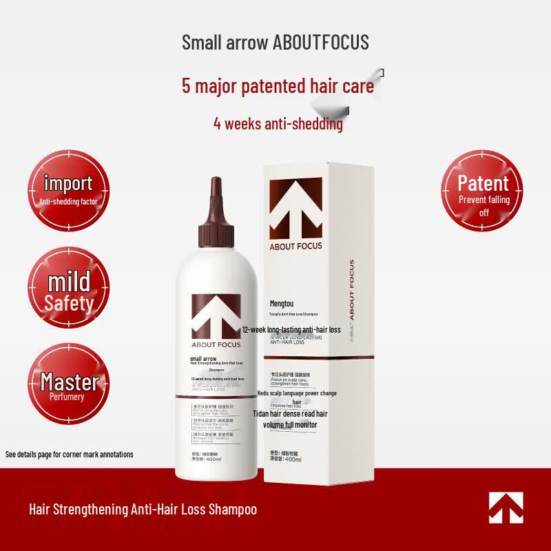ABOUT FOCUS Anti-Hair Loss Shampoo with Green Citrus