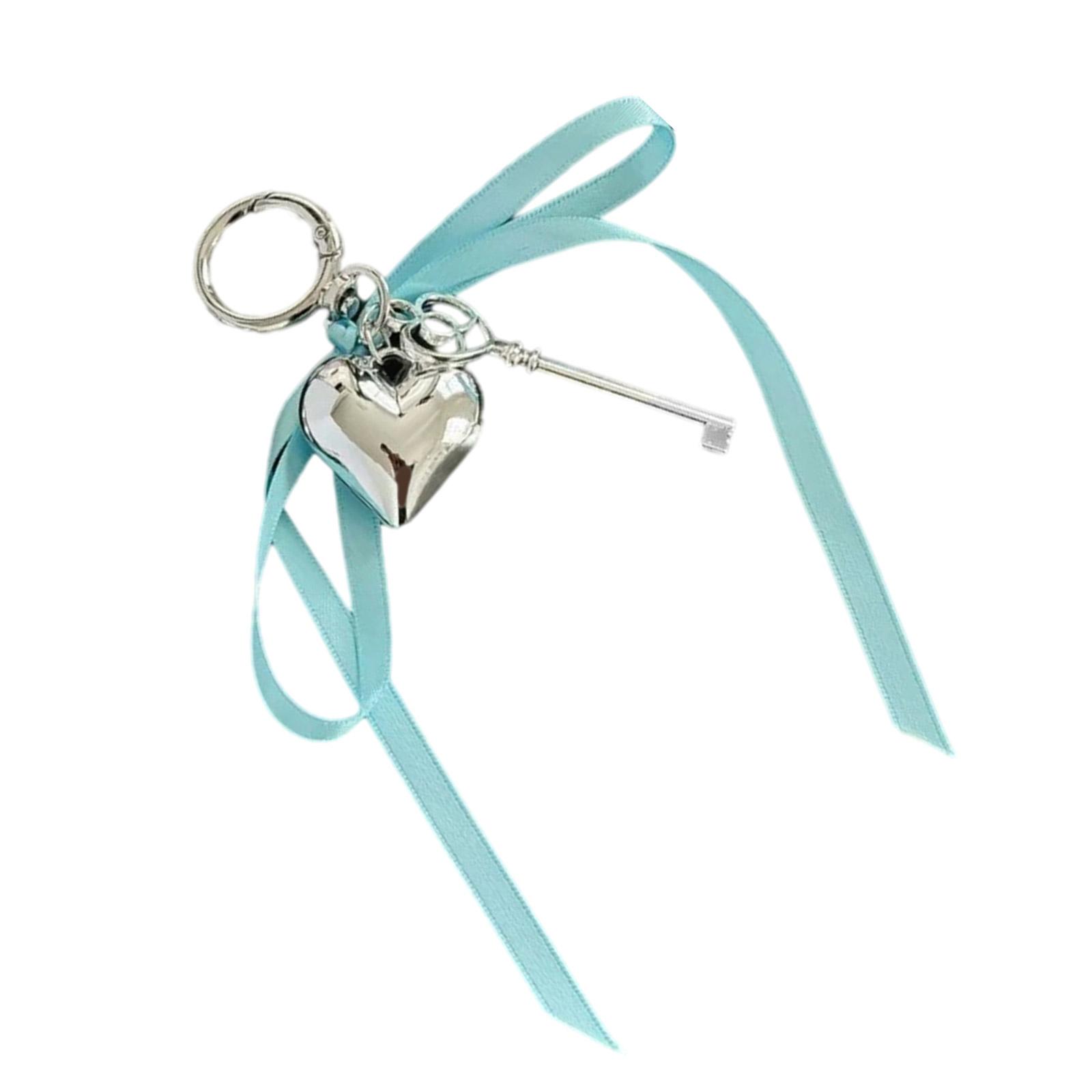 

Модный брелок-подвеска для сумки в форме сердца, элегантный дизайн для модных женщин и подарки для пар, стильные наряды синий