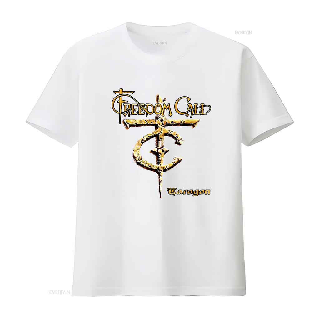 Freedom Call German Power Metal Band Taragon T Shirt S 2XL Long or s vintage Washed Stretched Breathable designer clothes homme