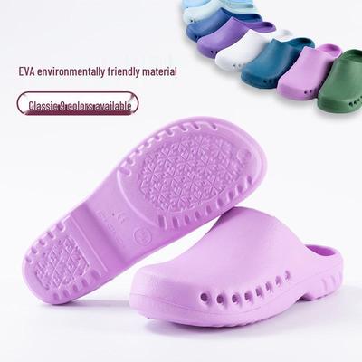 Waterproof Non-Slip Surgical Shoes for Doctors and Nurses – Closed-Toe Protective Slippers for Hospital, Laboratory, and ICU Use