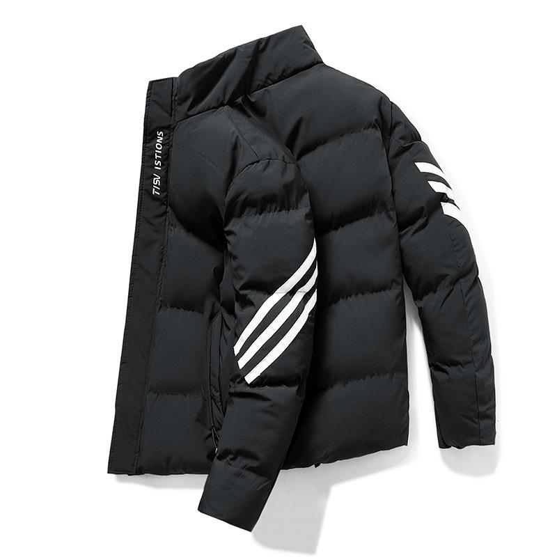 Pánský kabát Winter Bread Suit Krátká péřová bavlněná vycpaná bunda