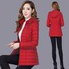 Women's Slim-Fit Lightweight Cotton Jacket - Trendy Winter Coat with Three-Dimensional Decoration for Middle-Aged Moms (2024)