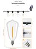 Smart Remote ST38 Solar LED String Lights - Waterproof Decorative Atmosphere for Outdoor Weddings and Camping