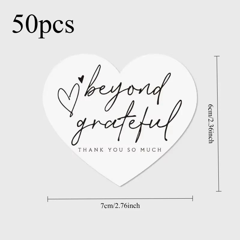 Pink Heart Shaped Appreciation Cards Bulk Thank You Gift Tags for Business Events Party Wedding Favors Craft Suppliess