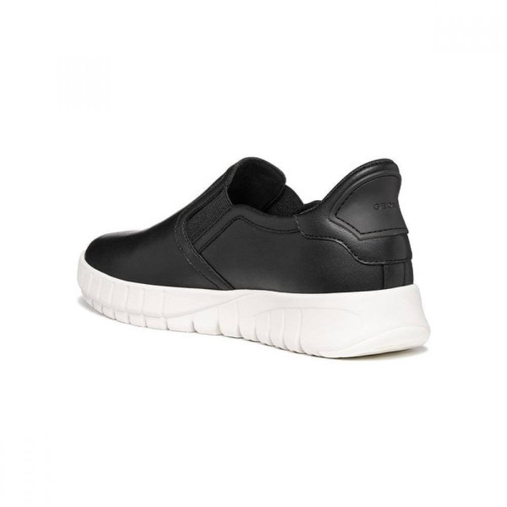 Geox Women S Comfort Slip On flexStride pluS Black 8gx7Sa6S1S
