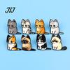 Cat Lover Brooch Cartoon Pin for Clothing, Enamel Kitten Alloy Badge Decorative Clothing Pin, Backpacks Hats Scarves Accessory, Gift Lovers