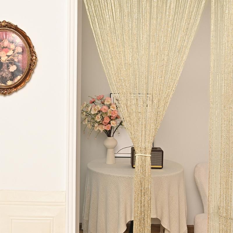 Modern Line Window Net Curtain Against Culicid Plan Thin Polyester Substance Simple Home Improve