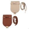 DIY PU Leather Bag Knitting, Adjustable Shoulder Strap Purse Making Accessories with Holes Weaving