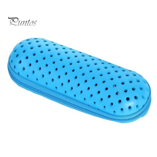 Swim Goggle-etui med glidelåslukking Lett beskyttelsesveske for briller Ventilert designbrilleboks for oppbevaring av svømmeutstyr
