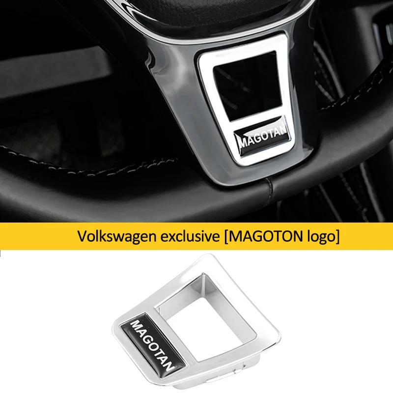 Pro VOLKSWAGEN VW Dekorativní značka na volant do auta Modifikační příslušenství Vhodné pro VW GTI RLine R Golf Tiguan 5 La