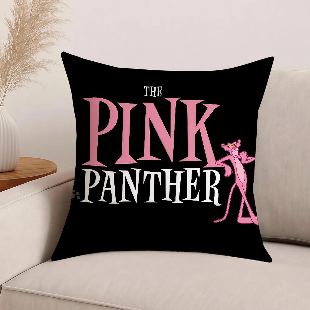 Мультяшная Розовая Пантера Наволочка Офисные Подушки Подходят Для Дивана Машины Спальни Декоративная Наволочка 30cm x 30cm