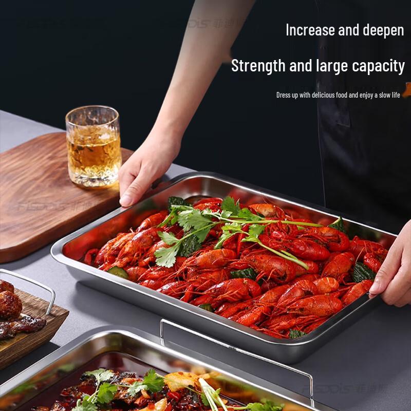 FISDDIS 304 Stainless Steel Square Plate