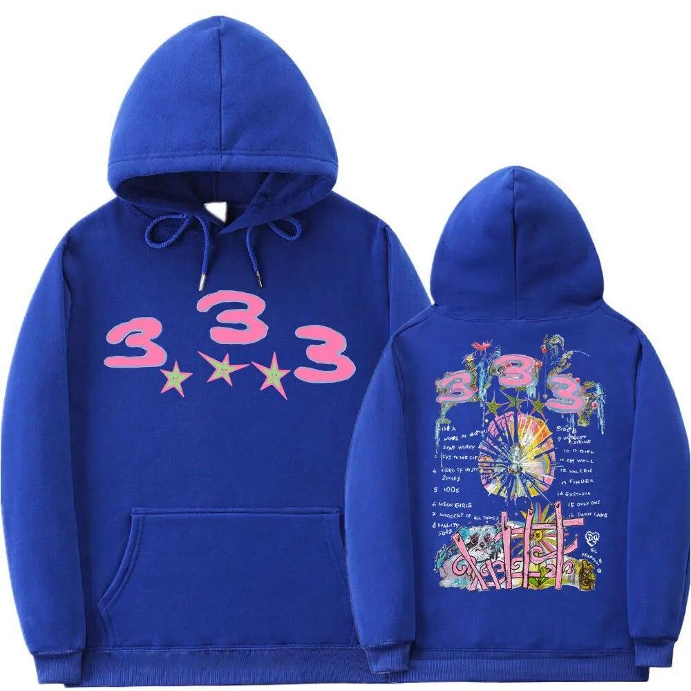 Bladee 333 Hip Hop Trend Skate Drain Gang Hoodie Tops Unisex Hipster Casual Sweatshirt Unisex Women Fashion Artistic Sense Hoodies