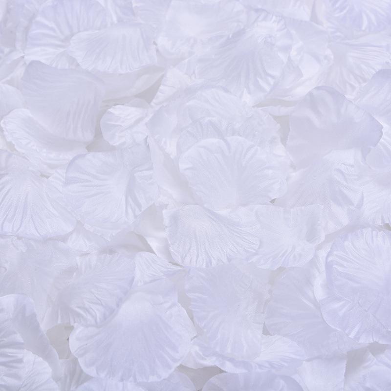 1000 Silk Cloth Artificial Rose Petals for Wedding Decorations and Celebrations