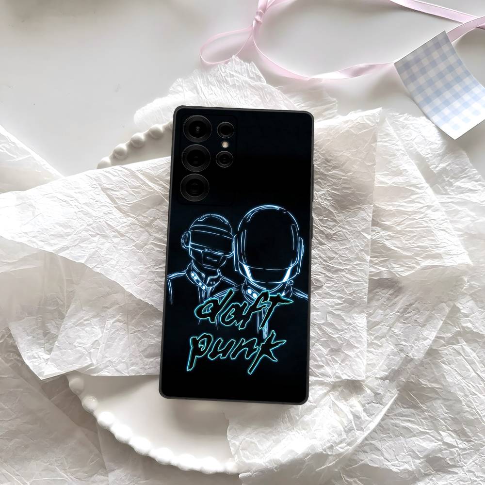 D-Daft Punk Band France Phone Case For Samsung S 24 Fe 25 Ultra Plus 20 Lite 21 30 22 23 24 22 Ultra 5G Fundas