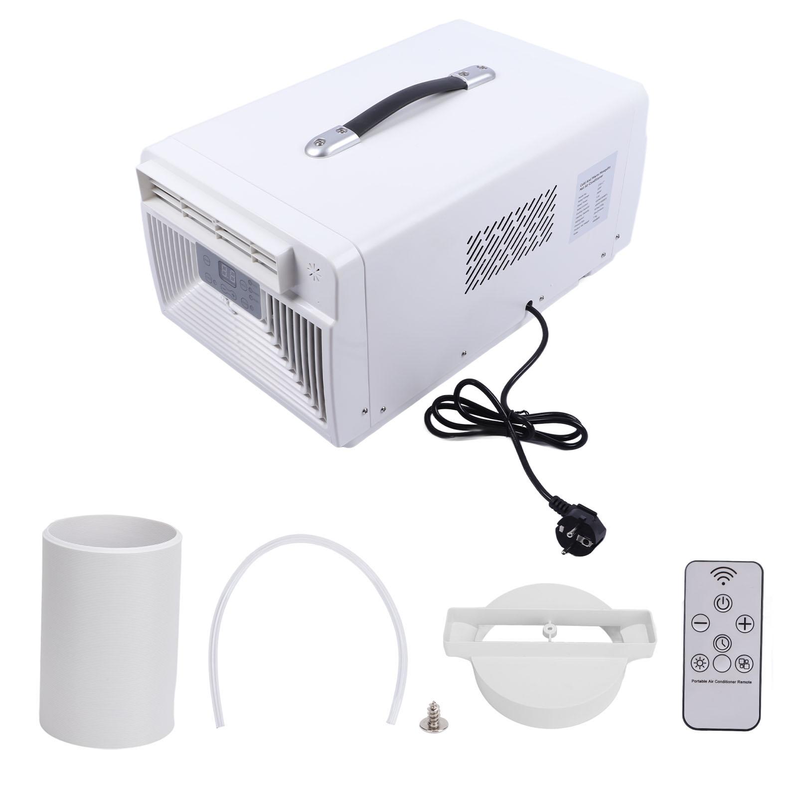 

300 Вт портативный кондиционер 2300 БТЕ быстрое охлаждение алюминиевый сплав для домашнего офиса кухни общежития Великобритания