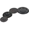 Universal Cooker Hat Set, Oven Gas Stovetop Flame Cap Set Cover, Fits Most Stove Knobs, Cover Kit, Quality Metal Stove Knobs 4pc