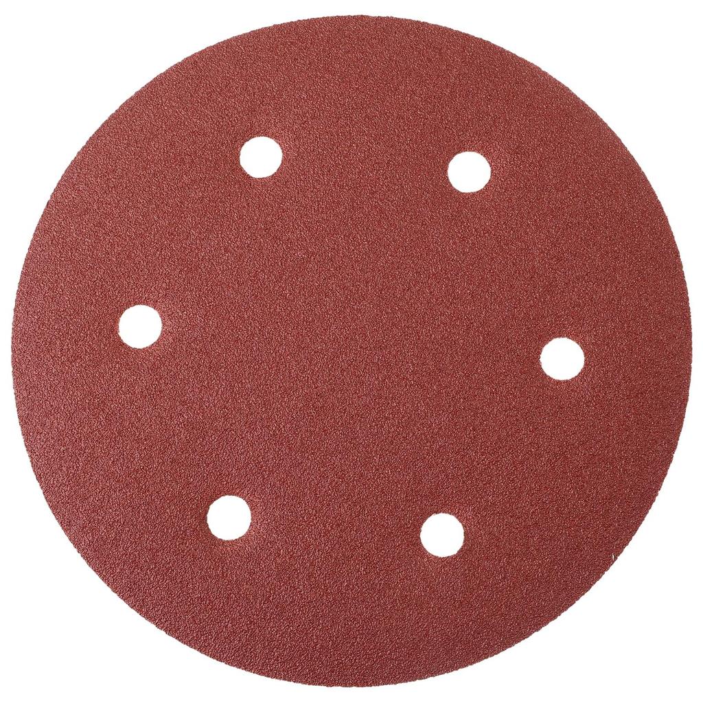 9 Inch 6 Holes 225MM Sanding Discs 40-2000 Grit Flocking Sandpaper Orbital Sander Hook And Loop Aluminum Oxide Sand Paper