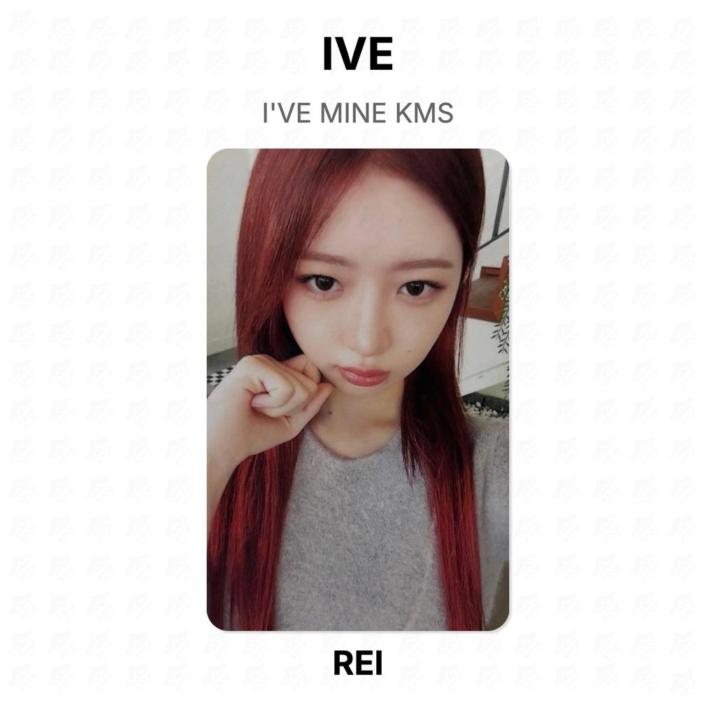 IVE I'VE MINE KMS Official Photocard