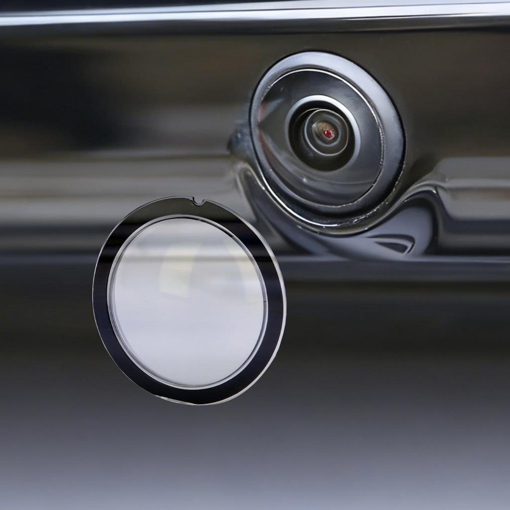 2Pcs Front & Rear Lens Guard PC Protective Cover Camera Lens Protection Cover for Tesla 2025 2026 Model Y Juniper/Model YL
