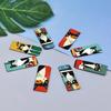 5pcs Cartoon Cat Magnetic Bookmarks Set Colorful Artistic Page Markers for Book Lovers Students & Reading Enthusiasts
