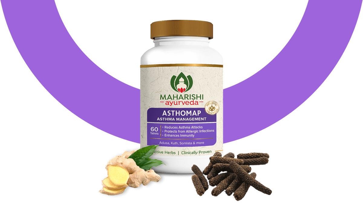 

Maharishi Ayurveda ASTHOMAP 60 ТАБЛЕТОК ДЛЯ АСТМИ ТА РЕСПІРАЦІЇ