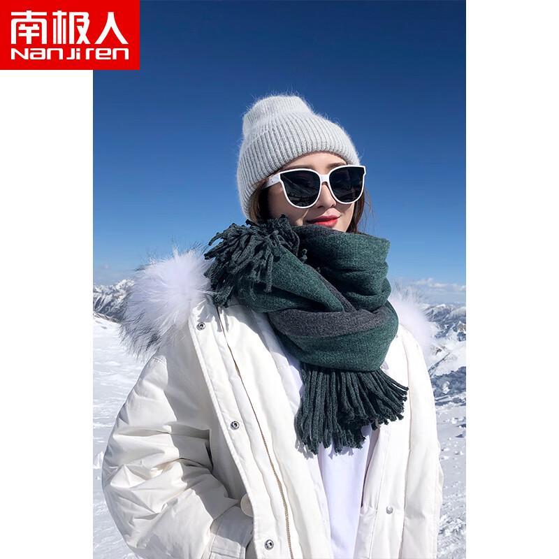 Nanjiren Damen Winter Schal aus Imitatkashmir