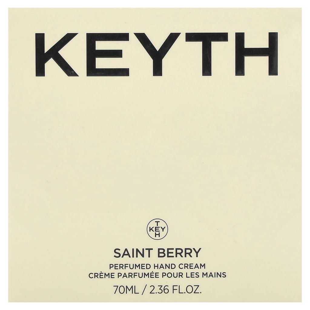 KEYTH, Perfume Hand Cream, Saintberry, 70ml (2.36 Fl Oz)