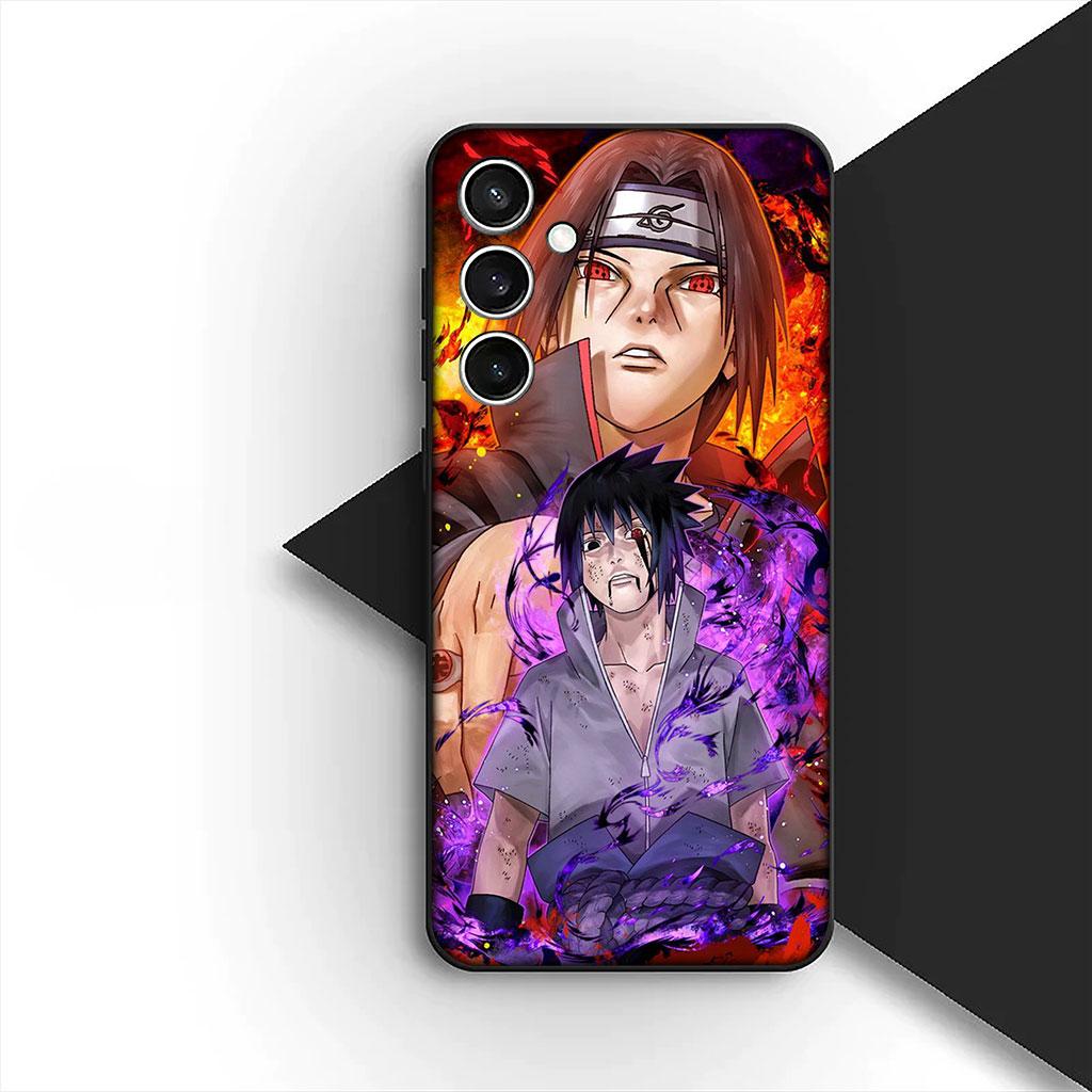 Phone Cover for Apple iPhone 17 Air 12 13 Pro Max Mini ProMax 7 + 8 Plus Case  Narutos Akatsuki Madaras Uchiha Sasuke Itachi