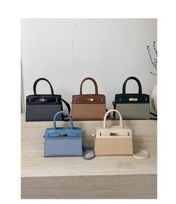 Geantă la modă din piele moale de înaltă calitate, geantă de mână crossbody mică pentru navetiști