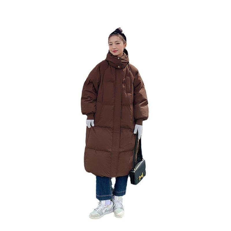 Thickened down cotton-padded clothes women's long loose bread clothes cotton-padded clothes winter new cotton-padded jacket
