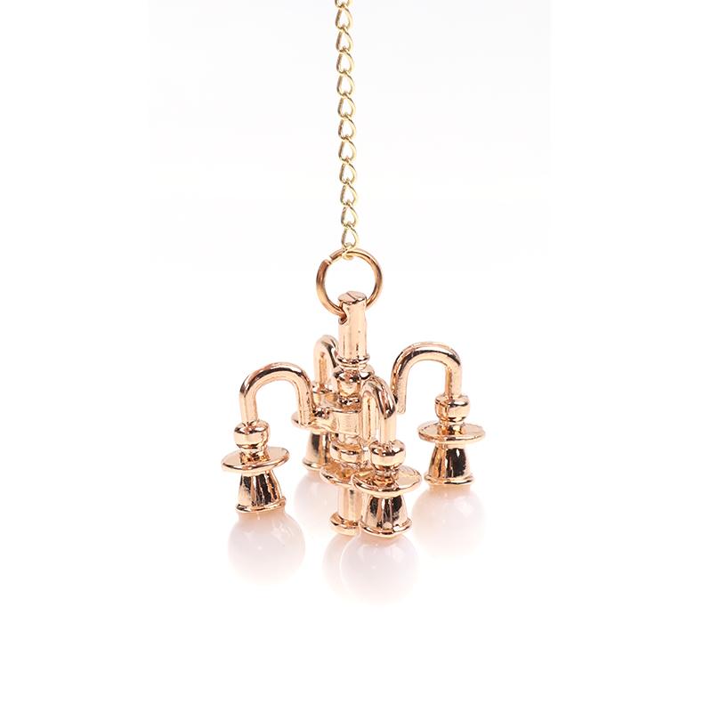 1Pc 1/12 Miniature Dollhouse Ceiling Lamp Hanging Lamp Mini Led Light Model