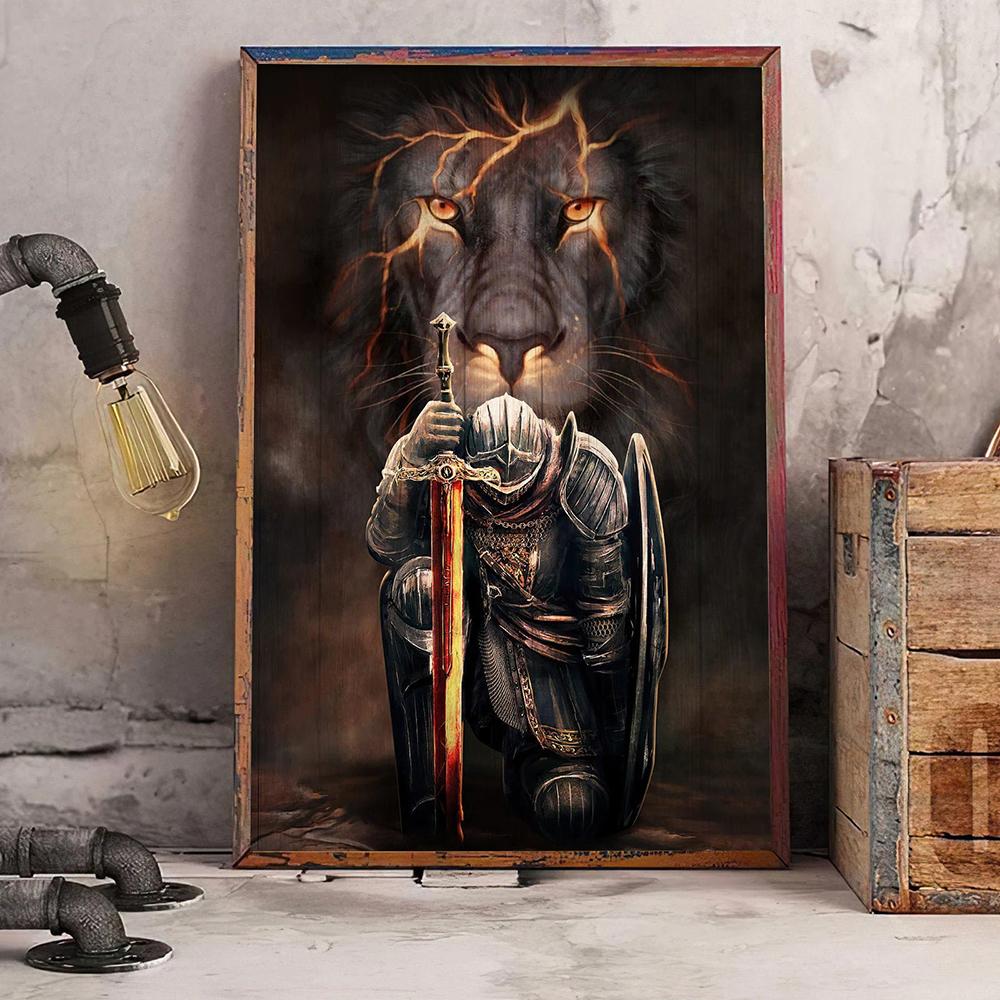 Τοιχογραφίες Ζώο Πολεμιστής Εικόνα για Σχέδιο Σπίτι Αφηρημένη Μόδα Καμβάς Τέχνης Τοίχων Μοντέρνα Διακόσμηση Δωματίου Σπιτιού Άντρας Δώρο Χωρίς πλαίσιο