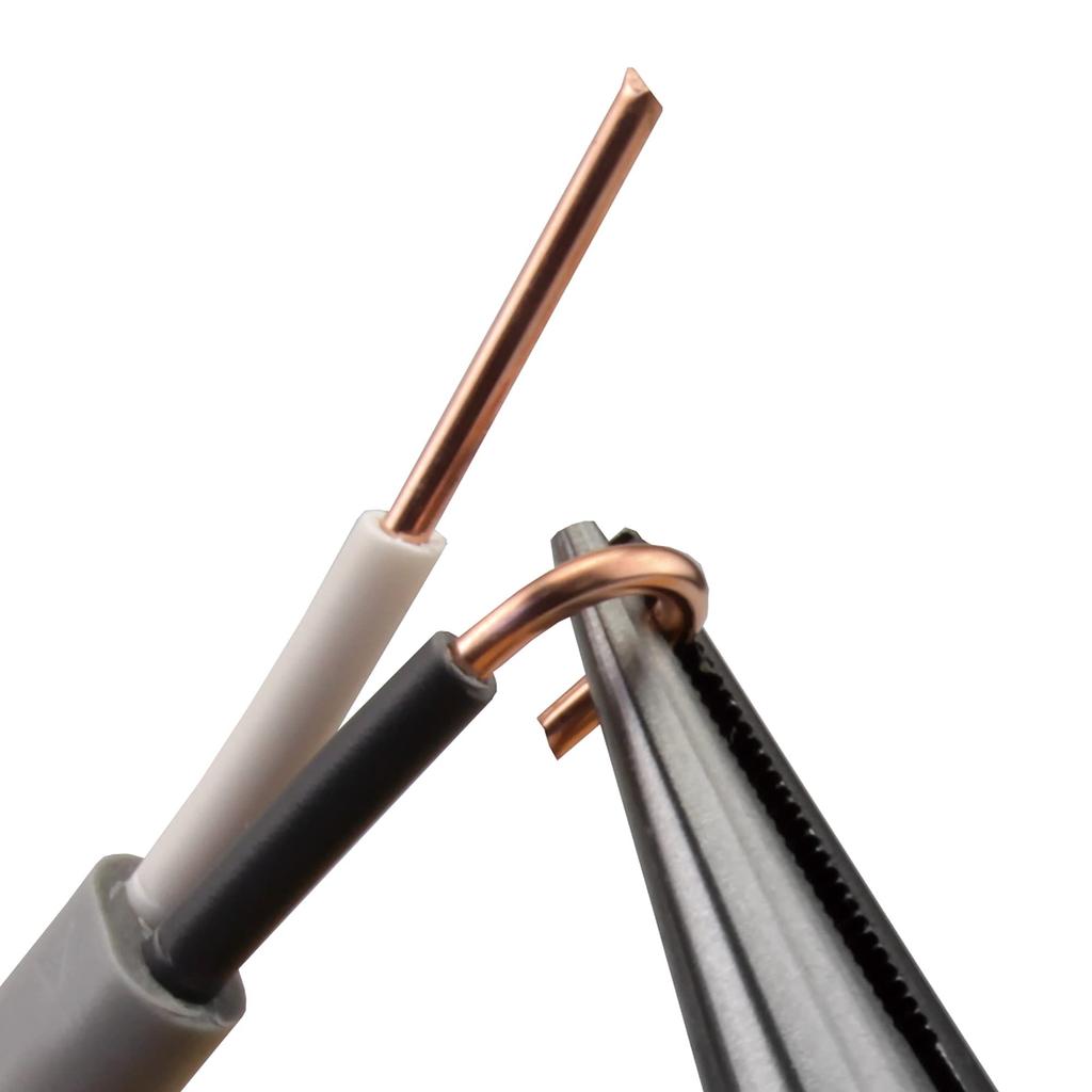 TSUNODA King TTC Long Nose No Spring Yellow Pliers, Hole, Attached, 150mm, RP-150S,