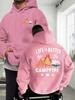 Men Life Is Better By The Campfire Hoodie Oversized Graphic Pullover Camping Outdoor Streetwear Sweatshirt Autumn Winter