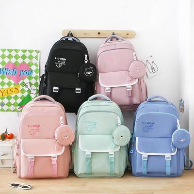 Fashion Waterproof School Bag WaterproofNylon Large Capacity Teenager Casual Studentother Backpacks