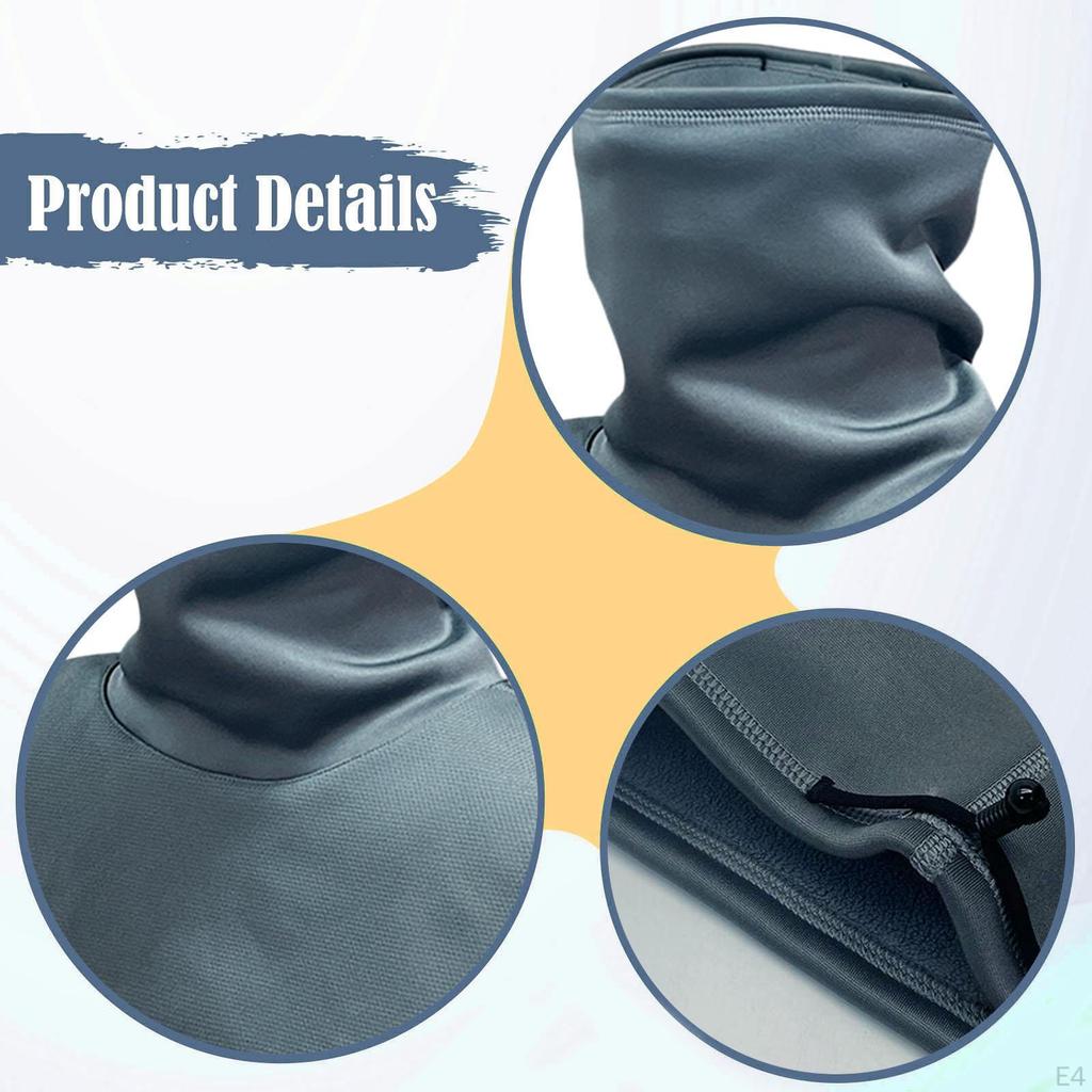 Motorrad Nackenwärmer Kragen Winddicht Weich für Männer Frauen Brustschutz Gamasche Pendeln