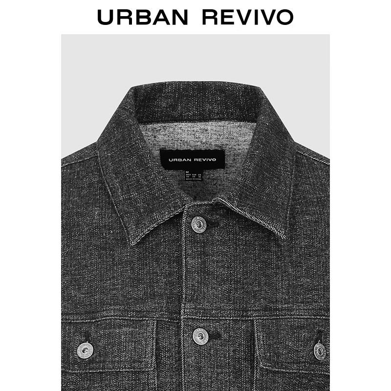 UR2025 Men's Retro Washed Denim Jacket