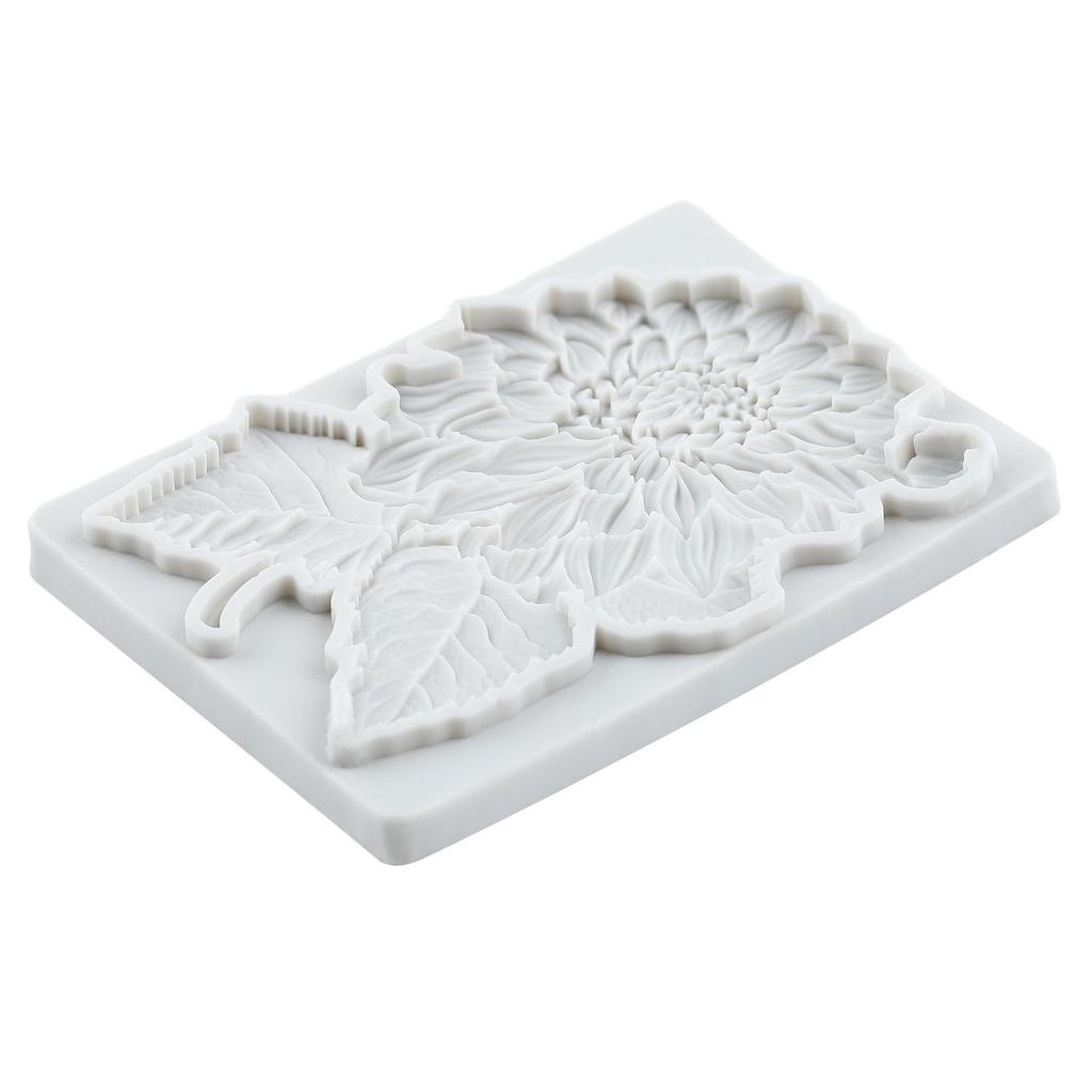 Chrysanthemum Flower Silicone Mold Daisy Flower Fondant Molds Cake Decorating Tools Cupcake Topper Candy Resin Clay Chocolate Gumpaste Mold