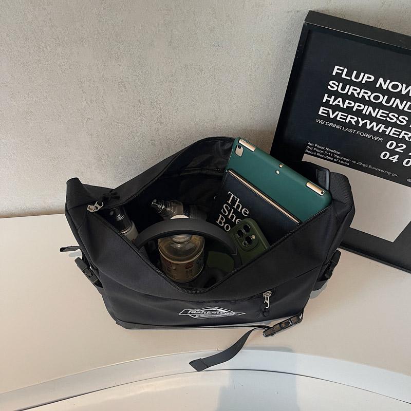 Women's Large Capacity Shoulder Bag Letter Print Crossbody Bag