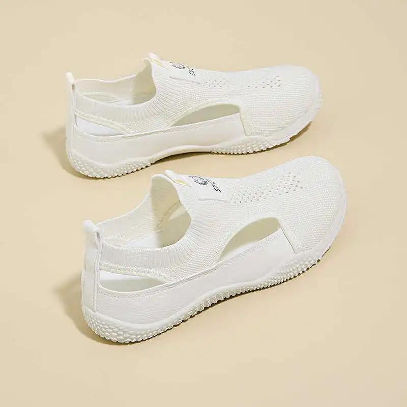 Fashion Fur Lined High Cut Summer Shoes For The Elderly Loafers Sneakers For Women Basketball Skateboard Woman Sports Womenshoes