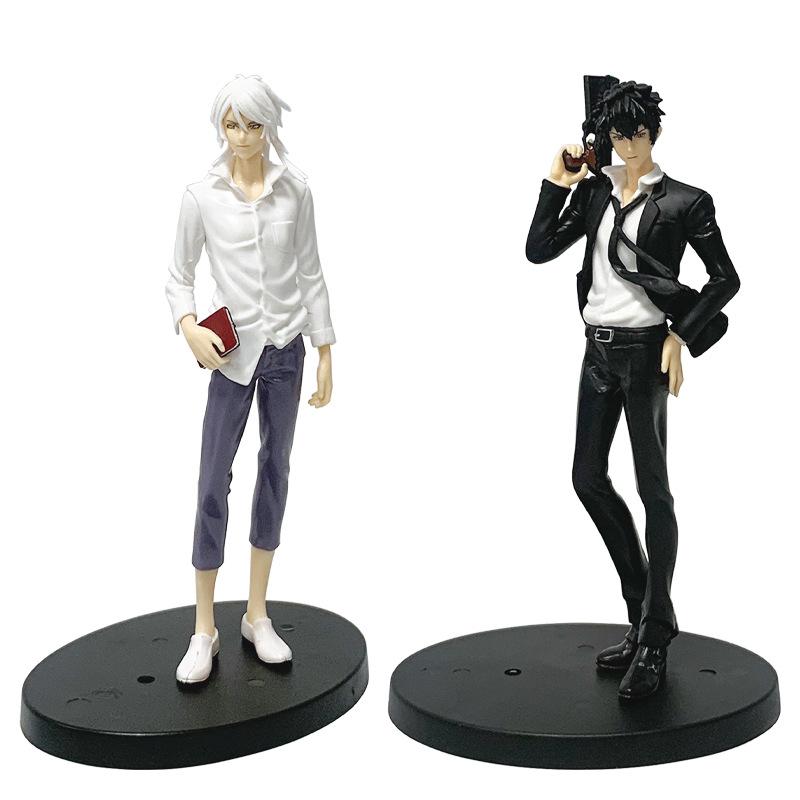 PSYCHO-PASS 18cm Makishima Shougo Kougami Shin'ya Anime PVC Model Figurka Fajny Mężczyzna Akcesorium na Biurko Lalki