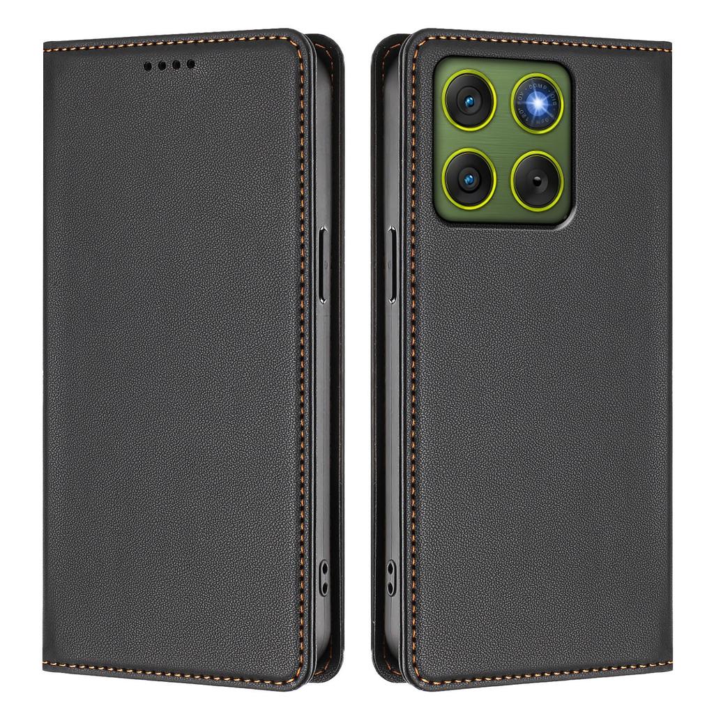 For Motorola Edge 70 5G Leather Wallet Case Magnetic Closure RFID Blocking Phone Cover