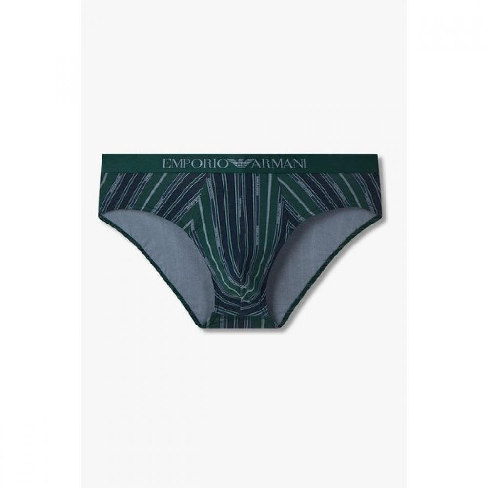 Emporio Armani Мужские хлопковые слипы с логотипом 0815311031 S(95)