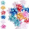 50 Pcs 1 Inch/2 Inch/3 Inch Star Gift Knot Ribbon Christmas Gift Wrapping Gift Box Ribbon  Christmas