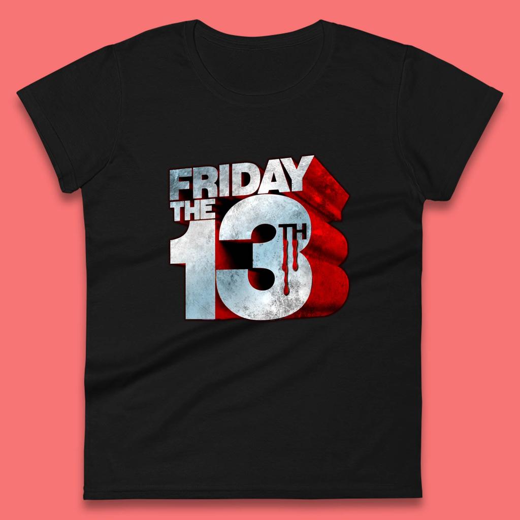 Halloween Friday The 13th Horror Movie Horror Classic 80s Movie Womens Tee T Shirt Mens Tops Unisex Top