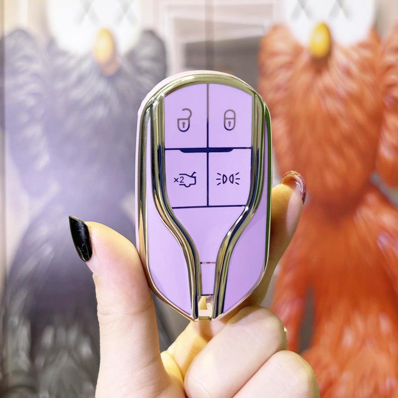 Maserati Levante & Ghibli Women's High-End Key Case Protective Shell