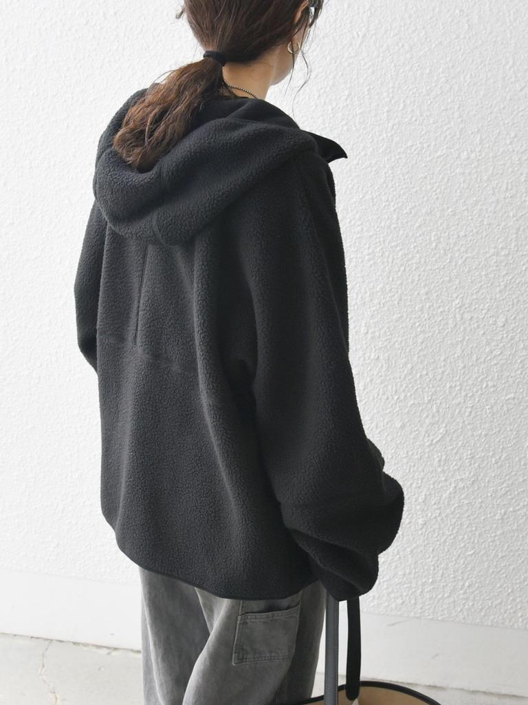 Ships Any H:BOA FLEECE HOODED 722250002 Black1 One Size